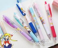 ปากกาหมึกเจลสีดำ 0.5 แบบคลิป ทรง SARASA Clip ใช้หมึก refill รุ่นเดียวกัน sailormoon เซอร์เลอร์มูน