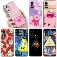 Nana Ko เคสโทรศัพท์,กรอบสีดำตกตามแรงโน้มถ่วงรูปหมูสำหรับ Huawei NOVA 9 8i 7i 7 SE Y60 5T Mate 40 20 10 Honor X40i 30S 70 Pro 50 Lite