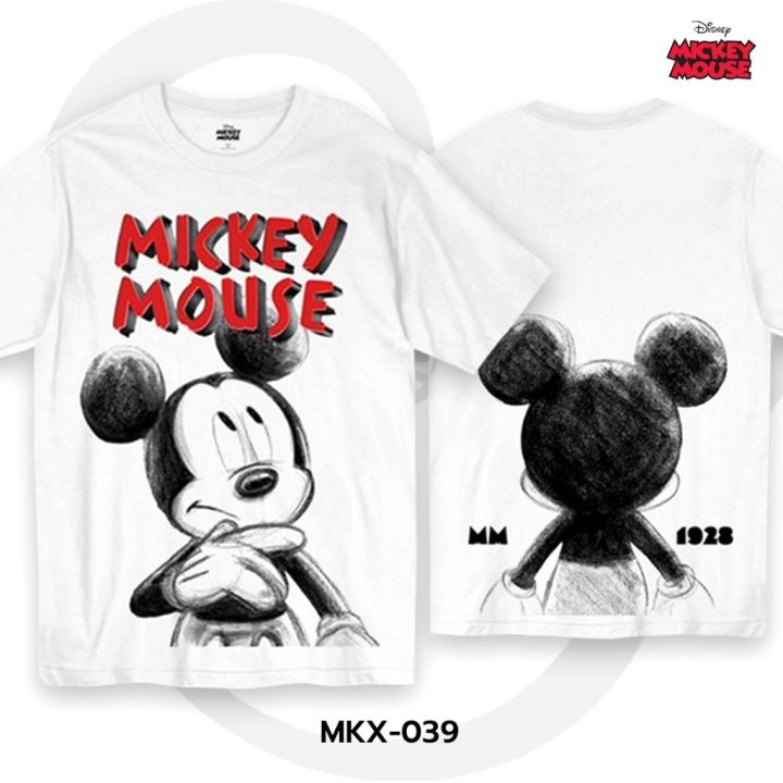 เสื้อยืดการ์ตูน-มิกกี้เมาส์-ลิขสิทธ์แท้-disney-mkx-039-s-5xl