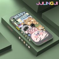 Jjlingji เคส A30s A50s A50กาแลคซีของปลอกสำหรับ Samsung เคสลายหมีแพนด้ากระต่ายมีน้ำค้างแข็งโปร่งใสบางขอบสี่เหลี่ยมแข็งกันกระแทกเคสนิ่มป้องกันคลุมทั้งหมดปลอกซิลิโคน