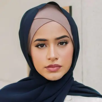 Shop Dusty Rose Premium Open Non Slip Hijab Underscarf Caps Online