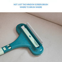 ที่ปัดน้ำฝนหน้าจอหน้าต่างสองด้านและ Scrapper Multifunctional Window Squeegee เครื่องมือทำความสะอาดในครัวเรือนพร้อมที่จับ