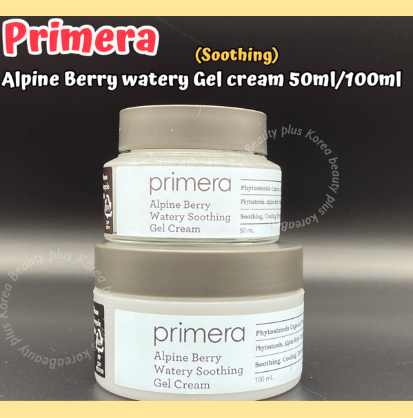 [PRIMERA] Alpine Berry Watery Soothing gel Cream 50ml,100ml Lazada
