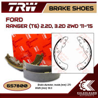 ก้ามเบรคหลัง TRW สำหรับ FORD RANGER (T6) 2.2D, 3.2D 2WD 11-15 (GS7800)