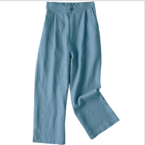 cantr-กางเกงขากว้างผ้าลินินผ้าฝ้ายผู้หญิงกางเกงลำลองผ้าลินินบางผู้หญิงกางเกงหลวมกางเกงเก้า