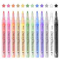 24 Colors Sketch Pen Marker Painting Drawing Stationery Color Brush Pen Kawaii Art Markers Stationery Crafts Brush Pens Set Gift