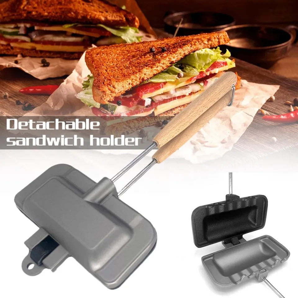 Hot Sandwich Maker, Hot Dog Toaster, Double-Sided Sandwich Baking