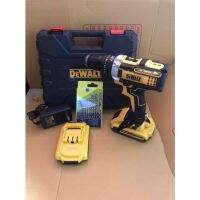 พร้อมส่ง สว่านไร้สาย DEWALT แถมฟรี ชุดดอกสว่านมูลค่า 290 บาท มาในกล่องเครื่องมืออุปกรณ์ครบชุด สะดวกต่อการใช้งาน