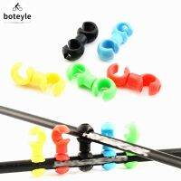 【YF】♕✘  10/20Pcs Brake Cable S Buckle Hose Guide MTB Clip Tidy Ties Holder Accessories 5 Color