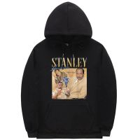 Homage Stanley Hudson Graphic Hoodie Mens Hip Hop Streetwear Man Funny Hoodies Men Fashion Casual Oversized Sweatshirt Size XS-4XL