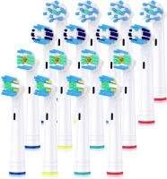 ZZOOI 16 Pcs Toothbrush Heads for Oral B  Professional Electric Toothbrush Replacement Heads Compatible with Pro Genius and Smart