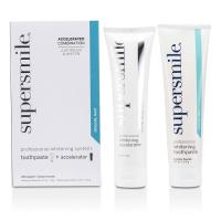 Supersmile ชุด Professional Whitening System: ยาสีฟัน 119g/4.2oz + Accelerator 102g/3.6oz 2ชิ้น