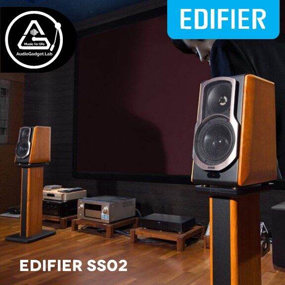 Edifier SS02 High Quality Bookshelf Speaker Stand Lazada