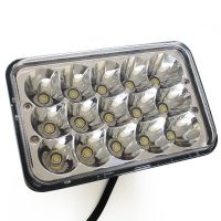 4X6 "รถจักรยานยนต์ LED ไฟหน้าโคมไฟ Hi ต่ำสำหรับ Honda XR250 XR250L XR650L XR650R สำหรับ Suzuki DRZ" รถจักรยานยนต์ LED ไฟหน้า Lam