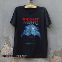 {High-end clothing} Fright Night 1985ภาพยนตร์สยองขวัญเสื้อยืด Unisex ขนาด S 3XL Gratis Ongkir