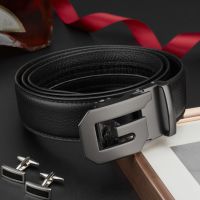 New caxa camel men automatically agio layer cowhide belt pure male money pipi fashion belts ❈℡⊕