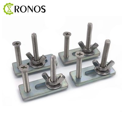 Cronos 4pcs Clamps For CNC Engraving Machine CNC 2418 3018 Worktable Tools Fastening Plates Fixture