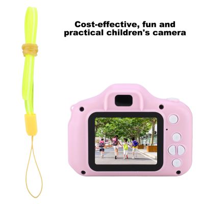 กล้องเด็กของเล่น X2 มินิแบบพกพา 2.0 นิ้วหน้าจอสี IPS เด็กกล้องดิจิตอล HD 1080P กล้อง