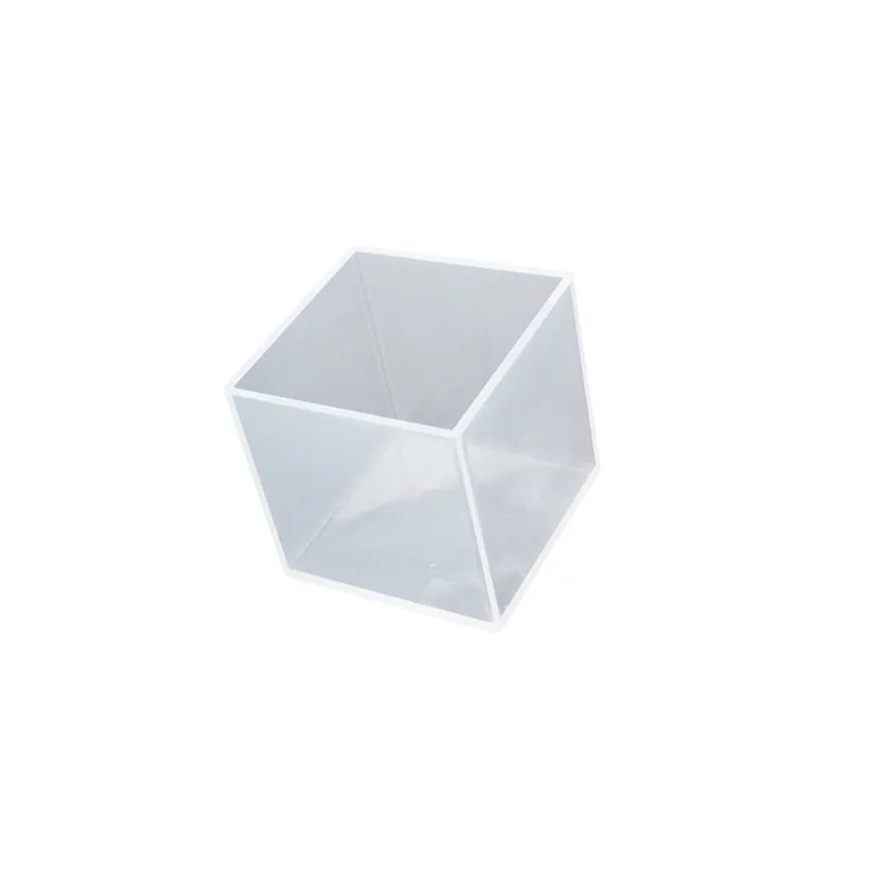 3D Cube Preservation Transparent Silicone Mold for Epoxy Resin Art