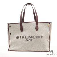 GIVENCHY TOTE BEIGE RED GHW