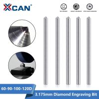 【DT】hot！ XCAN Engraving Bit 3.175mm 60 120D Carving Milling Cutter for Metal Stone Cutting