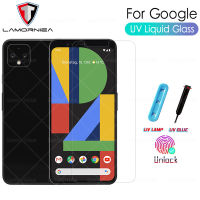 UV Liquid กาวสำหรับ Pixel 4A 3A 3AXL 3XL 3 2XL 5 XL กระจกนิรภัยป้องกันหน้าจอสำหรับ Pixel 4 XL 4A 3A 2 5G