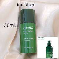 INNISFREE Green Tea Seed Serum ขนาด 30 ml. เซรั่มเสริมเกราะป้องกันความชื้นที่ดูแลความเสียหาย และปัญหาที่เกิดจากการสูญเสียความชุ่มชื้น