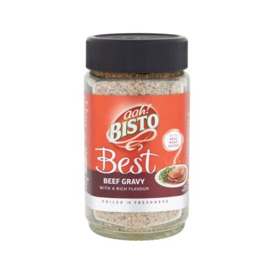 Import Foods🔹 Bisto Best Beef  Gravy 250g บิสโต เบส ซอสผงสำหรับทำน้ำเกรวี่ รสเนื้อวัว 250 กรัม