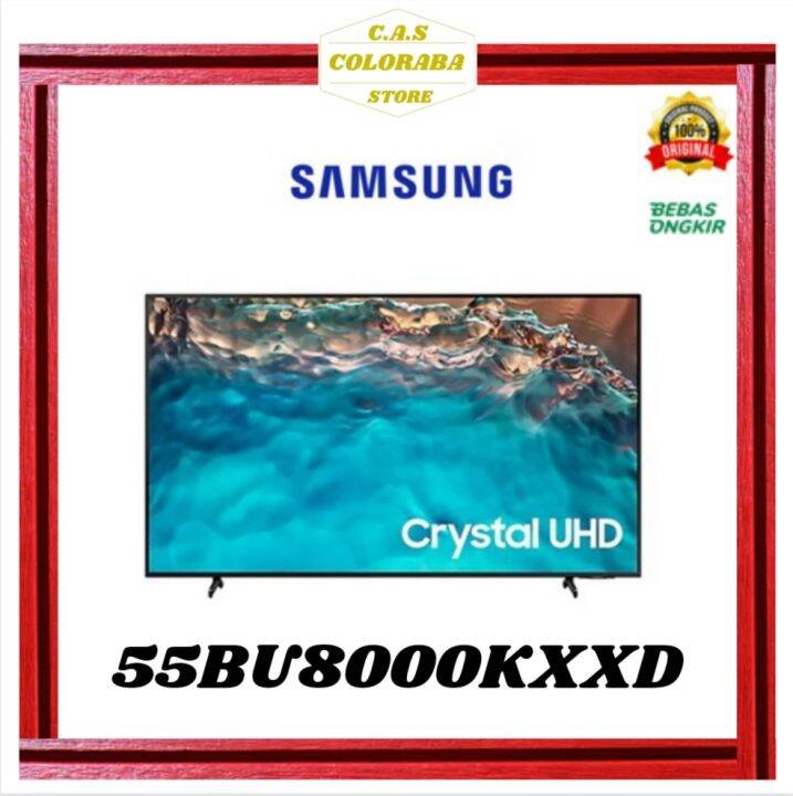 SAMSUNG LED TV 55 INCH UA55BU8000 SMART TV 4K SAMSUNG 55BU8000 BU8000 ...