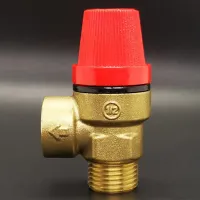 1/2 quot; BSP Male Female Thread Brass Safety Valve Pressure Drain Relief Valve For Solar Water Heater