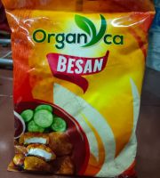 Besan แป้งถั่วลูกไก่ ORGANYCA 500g (Gram Flour - Chick Pea Flour) ออร์กานิการ์ แป้งถั่วลูกไก่