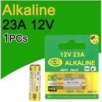 ถ่านอัลคาไลน์  GN8  23A 1 ก้อน 1PCS 23A Batteries 12V Alarm-Remote Primary Dry Alkaline Battery 21/23 23GA A23 A-23 GP23A RV08 LRV08 E23A V23GA