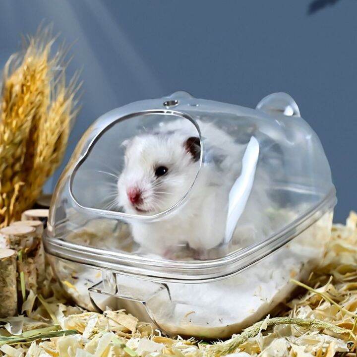 NXSDYM Guinea Pig Chinchilla Indoor Bathtub Plastic Bathing Toilet