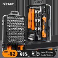 ONENUM Professional Screwdriver Set 112/135/138/170 In 1 PH2 Screw Driver Bits Multifunctional Kit Precision Repair Phone Tools Drills  Drivers