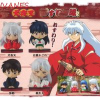 Ivanes Inuyasha Christmas Sesshoumaru โมเดลตุ๊กตาของเล่นสําหรับเด็ก 4.5ซม.4ชิ้น/ล็อต