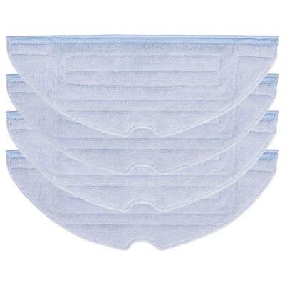 4 Pack Vibrarise Mop Cloth Replacement Mop Pad for T7S T7S Plus S7 Vacuum Cleaner, Washable and Reusable