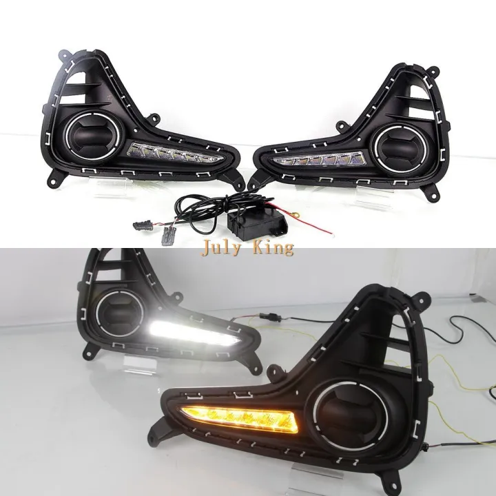 July King LED Daytime Running Lights Case For Hyundai I10 2017+, LED