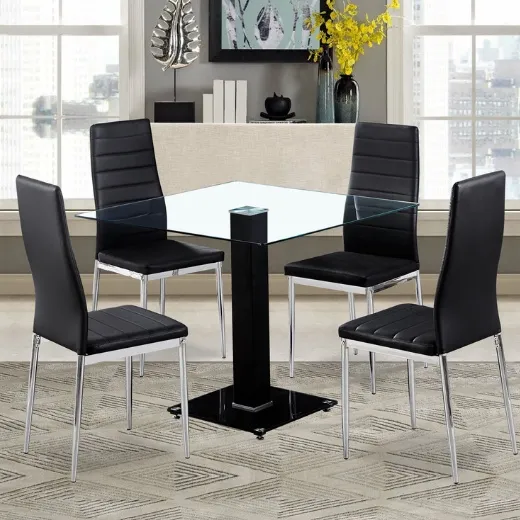 Homemaker Furniture PAULA 1+4 Dining Set Lazada PH