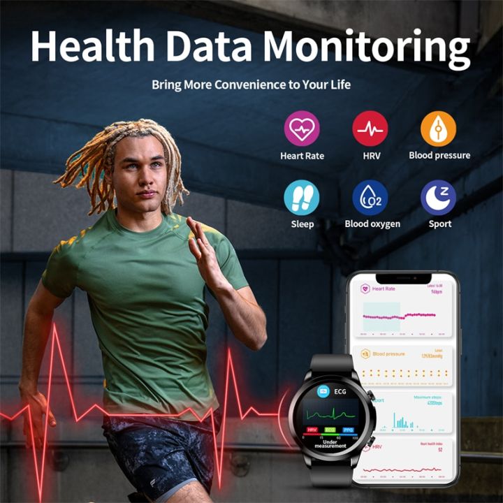 sapphire-glass-smartwatch-ecg-blood-sugar-blood-lipids-blood-pressure-temperature-health-monitoring-laser-therapy-smart-watches