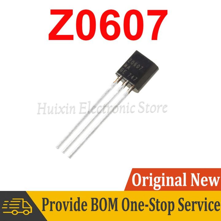 |“{} Z0607 Z0607MA TO-92 TRIAC 0.8A 600V New And Original IC Chipset