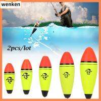 WENKEN 2pcs/lot ร้อน พลาสติก การลอยตัว ทุ่นตกปลา Ball Boia Bobber อีวา โฟม