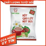 BỘT GẠO LỨT HẠT SEN NHƯ NGỌC CÓ ĐƯỜNG 300G THỰC PHẨM TỐT CHO SỨC KHOẺ