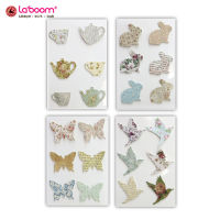 Laboom (ลาบูม) สติกเกอร์สามมิติ 2ชั้น รหัส LST32L