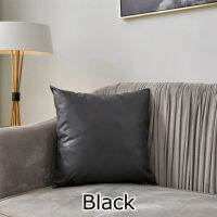 Nordic Style PU Leather Pillowcases Simple Design Decoration Cushions Covers For Sofa Bed Car Seat Waterproof Throw Pillows Case