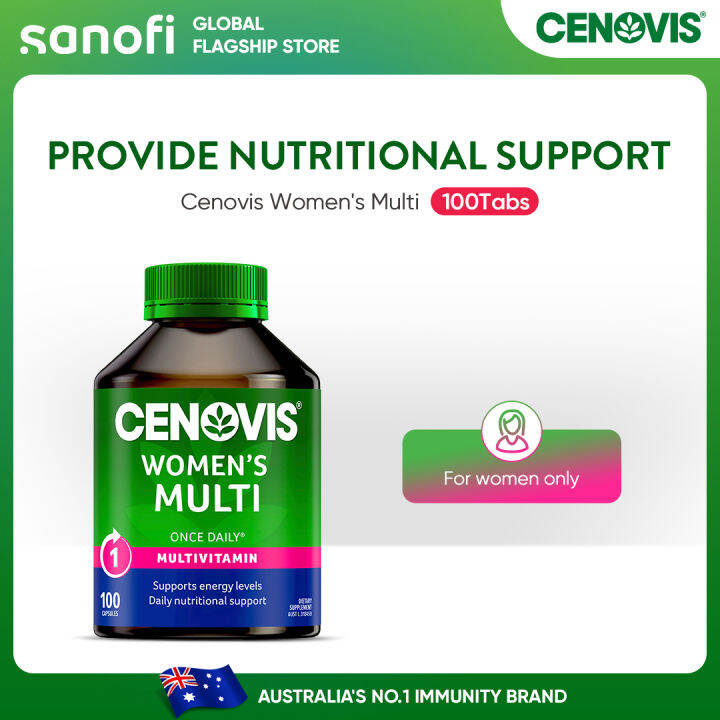 Cenovis Once Daily Womens MULTI 100s Women's Multivitamin Natural