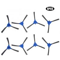 ชุดแปรงทำความสะอาดด้านข้างชิ้นส่วนเครื่องดูดฝุ่น8ชิ้นอุปกรณ์ทำความสะอาดหุ่นยนต์กวาดบ้านสำหรับ Eufy Robovac 11S Robovac