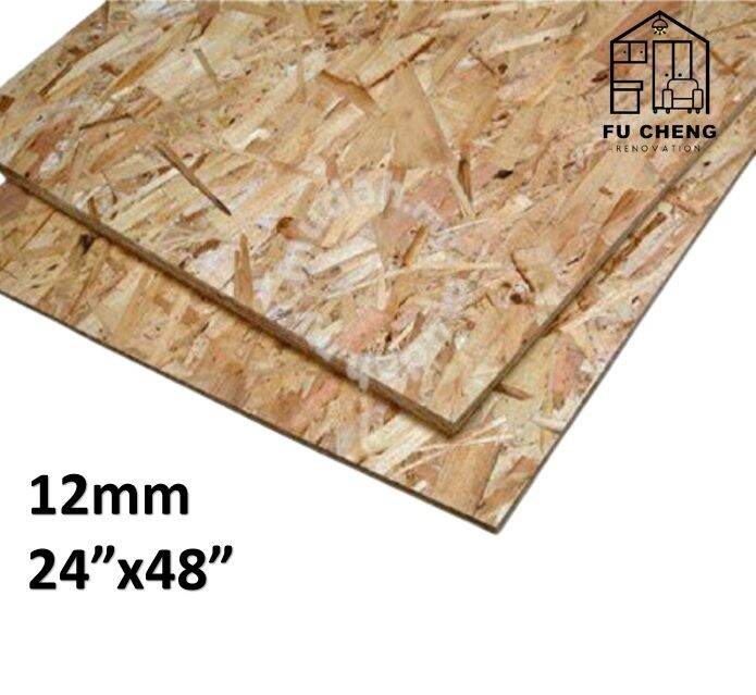 (2ft x 4ft) = (60cm x 120 cm) 12mm OSB Board I Papan OSB I Table Top ...