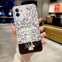 เคสโทรศัพท์รูปการ์ตูนหมีน่ารักสำหรับ VIVOV29เคสการ์ดทนต่อแรงสั่น V29 Vivo 5G เคสซิลิโคนเนื้อนิ่ม V29 VIVO 5G