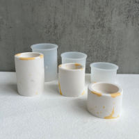 For Candle Medium Round Scented And Stand Small Handmade DIY Plaster