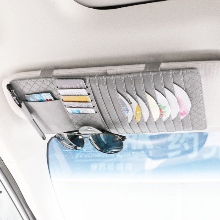 cod-กระเป๋าใส่บัตรรถกระเป๋าเก็บสมุดขับรถหนัง-cd-สรุปถุงเก็บแผ่นดิสก์